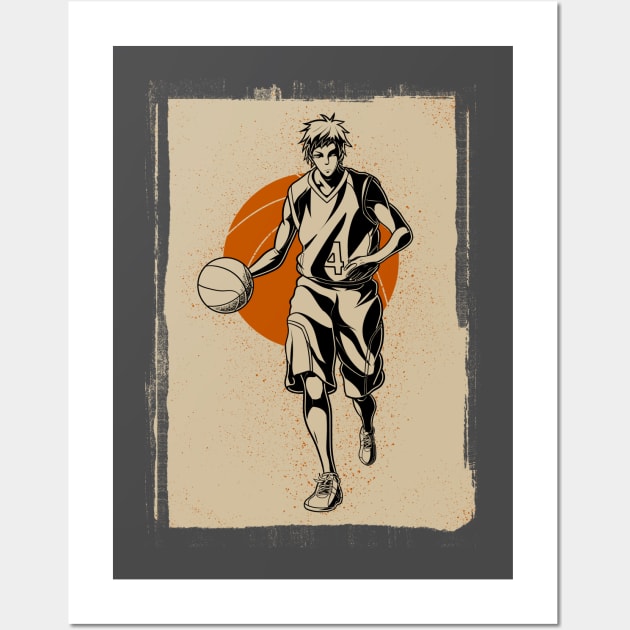 Seijuro Akashi in Action Wall Art by Paradox Studio